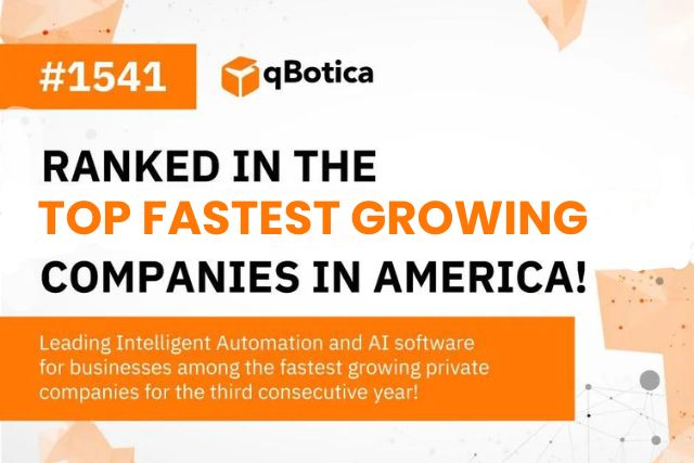 Top Growing Company qBotica Celebrates Third Consecutive Year on Inc. 5000 List, Ranking #1541 in 2024